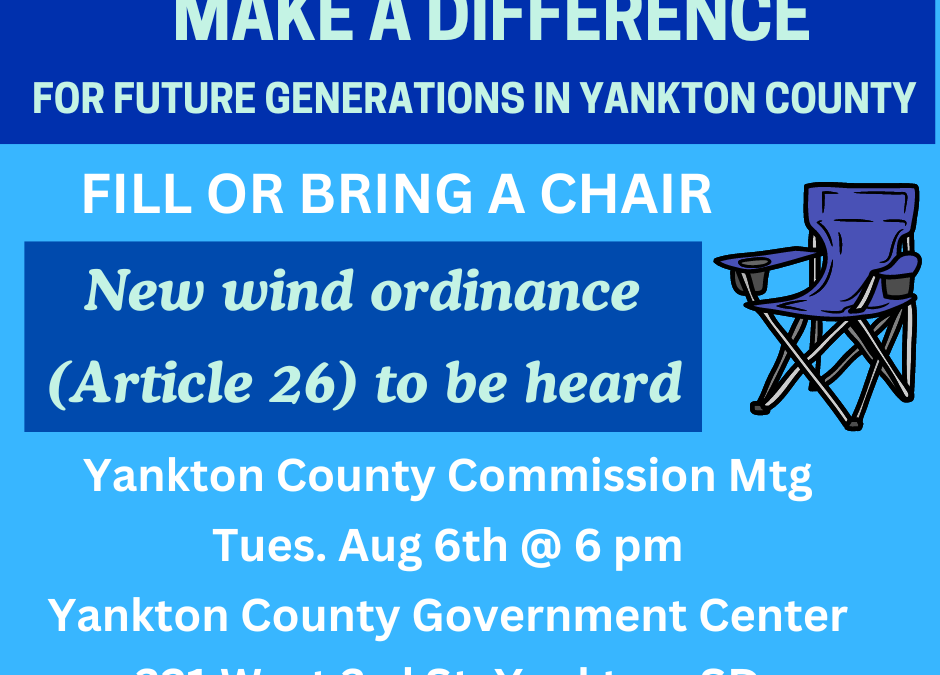 Yankton County Commission Meeting – Aug 6, 2024 @ 6 pm